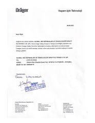 Drager 3300 Yarım Yüz Gaz Maskesi