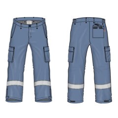 YOU 834261 Ark Koruyucu Ceket Pantolon Takımı - Optisyn 220
